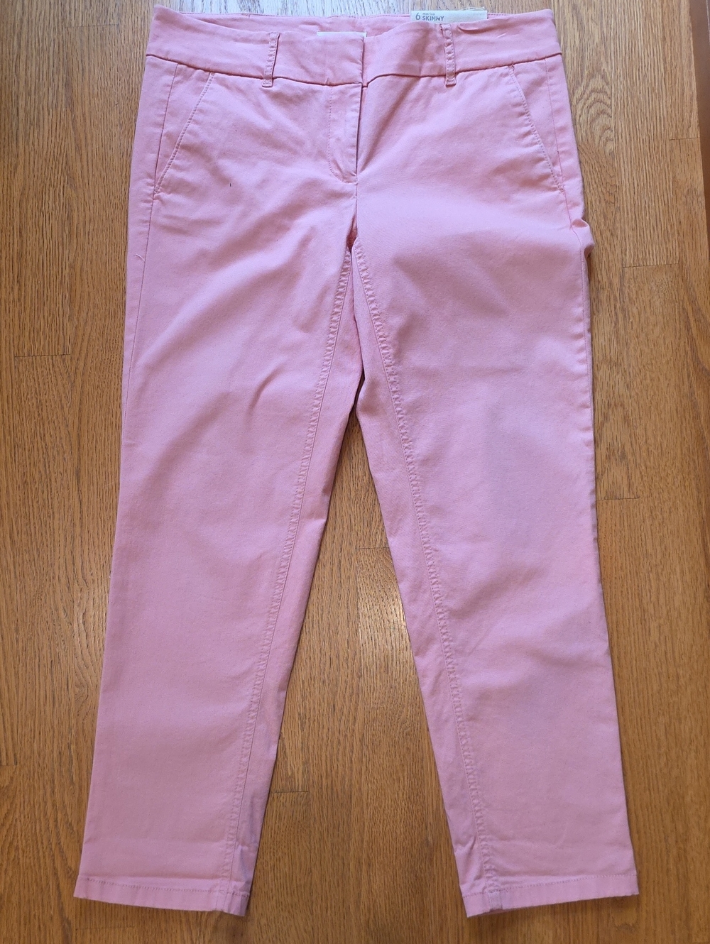 LOFT Marisa Peach Cropped Ankle Jeans